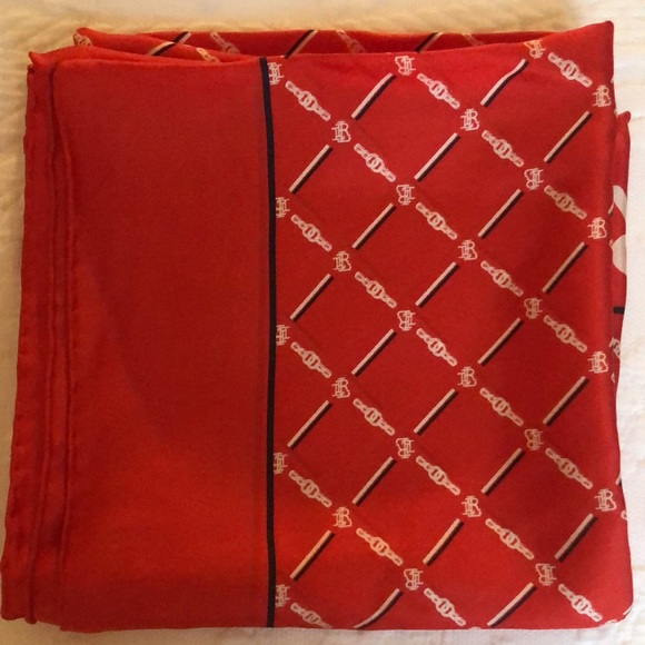 RALPH LAUREN SCARF IN RED. - Picture 13 of 13